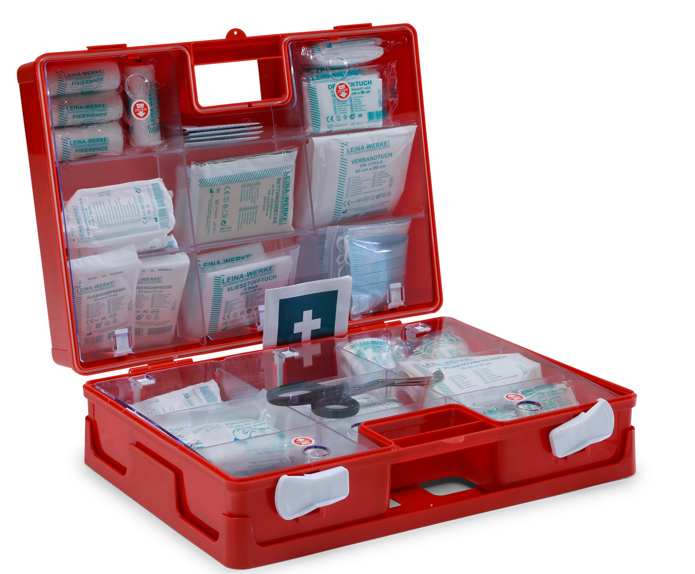 Erste Hilfe Koffer -  Inhalt ÖNORM Z 1020