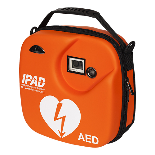 CU Medical I-PAD SP1 Halbautomat Defibrillator inkl. Tasche u. Zubehör