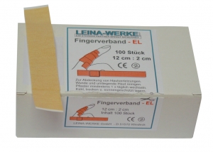 Fingerverband (100 Stück) 12 x 2 cm elastisch