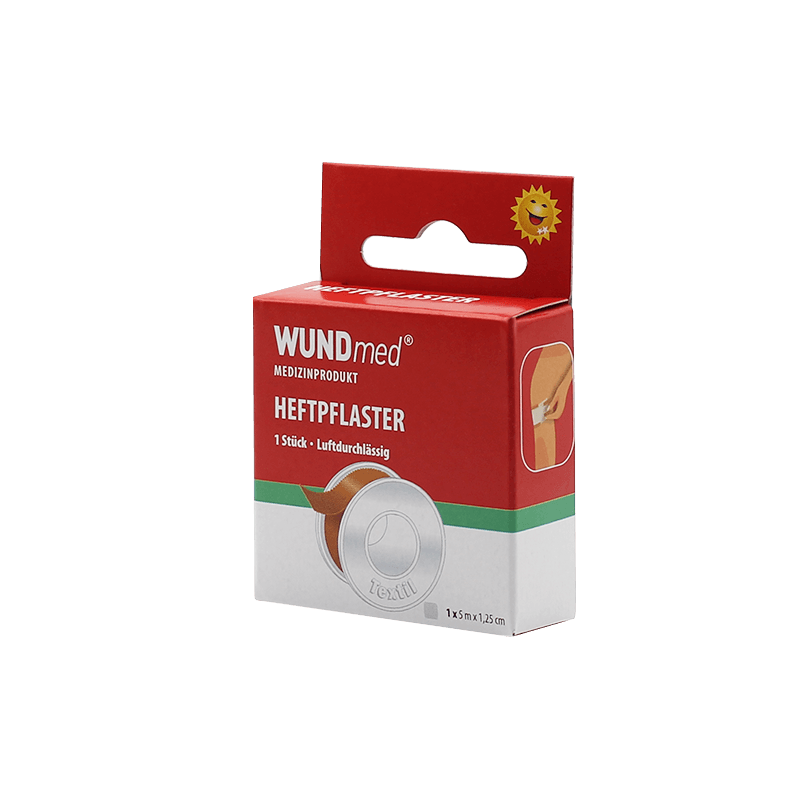 Heftpflaster klar 5 m x 1,25 cm