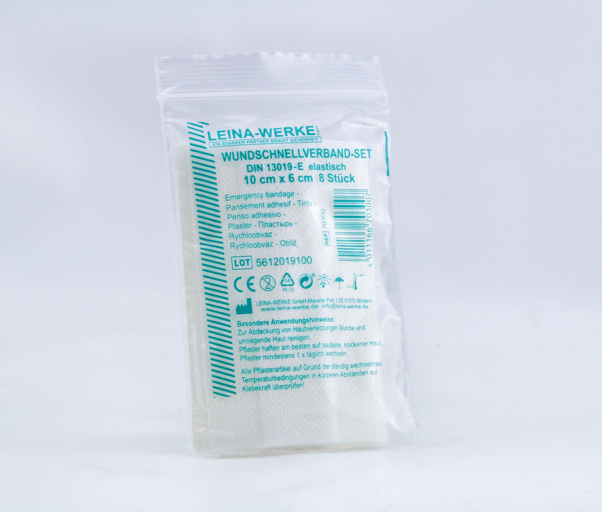 Wundschnellverband 10 cm x 6 cm