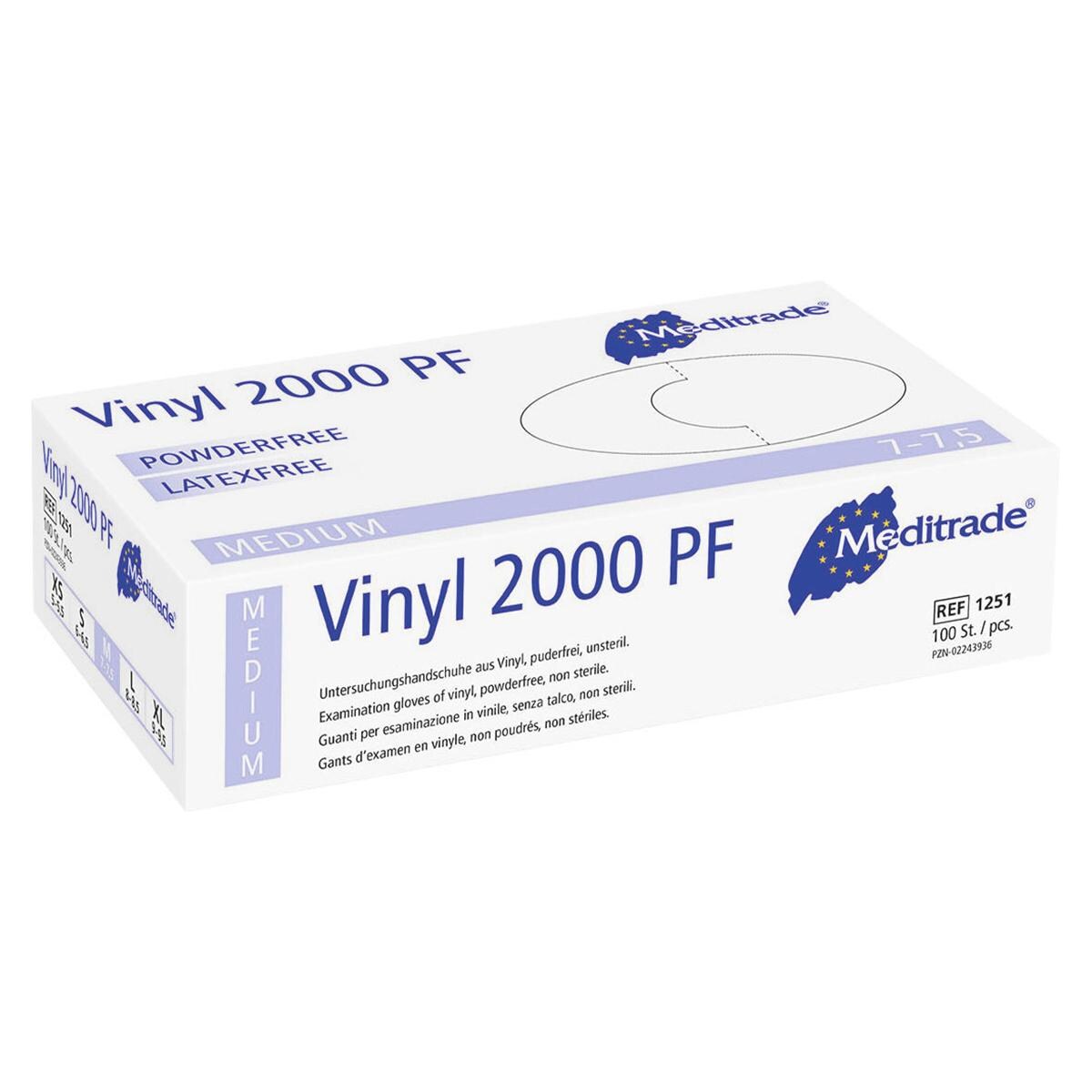 Vinyl Einmalhandschuhe (100 Stück)