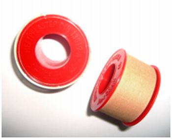 Heftpflaster klar mit Ring 5m x 2,5 cm