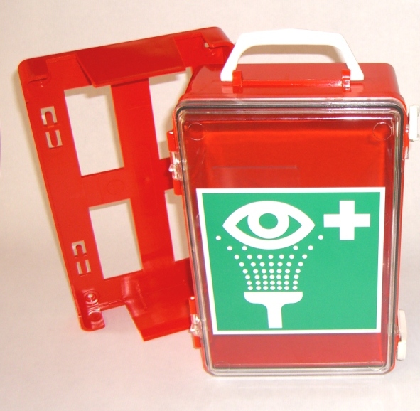 Augenspülbox orange