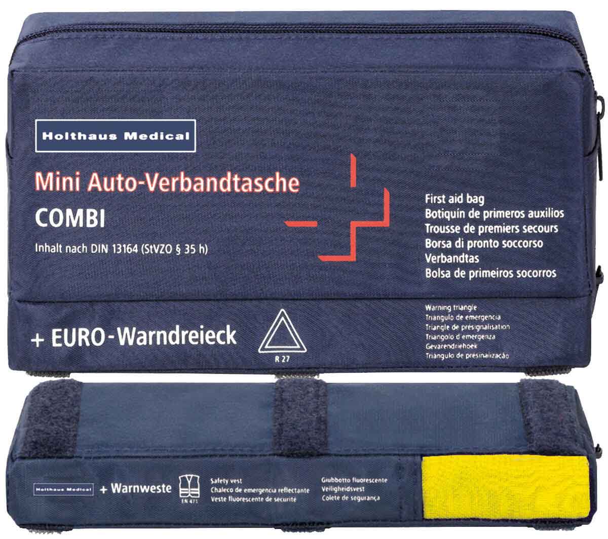 Mini 3 in 1 KFZ Verbandtasche