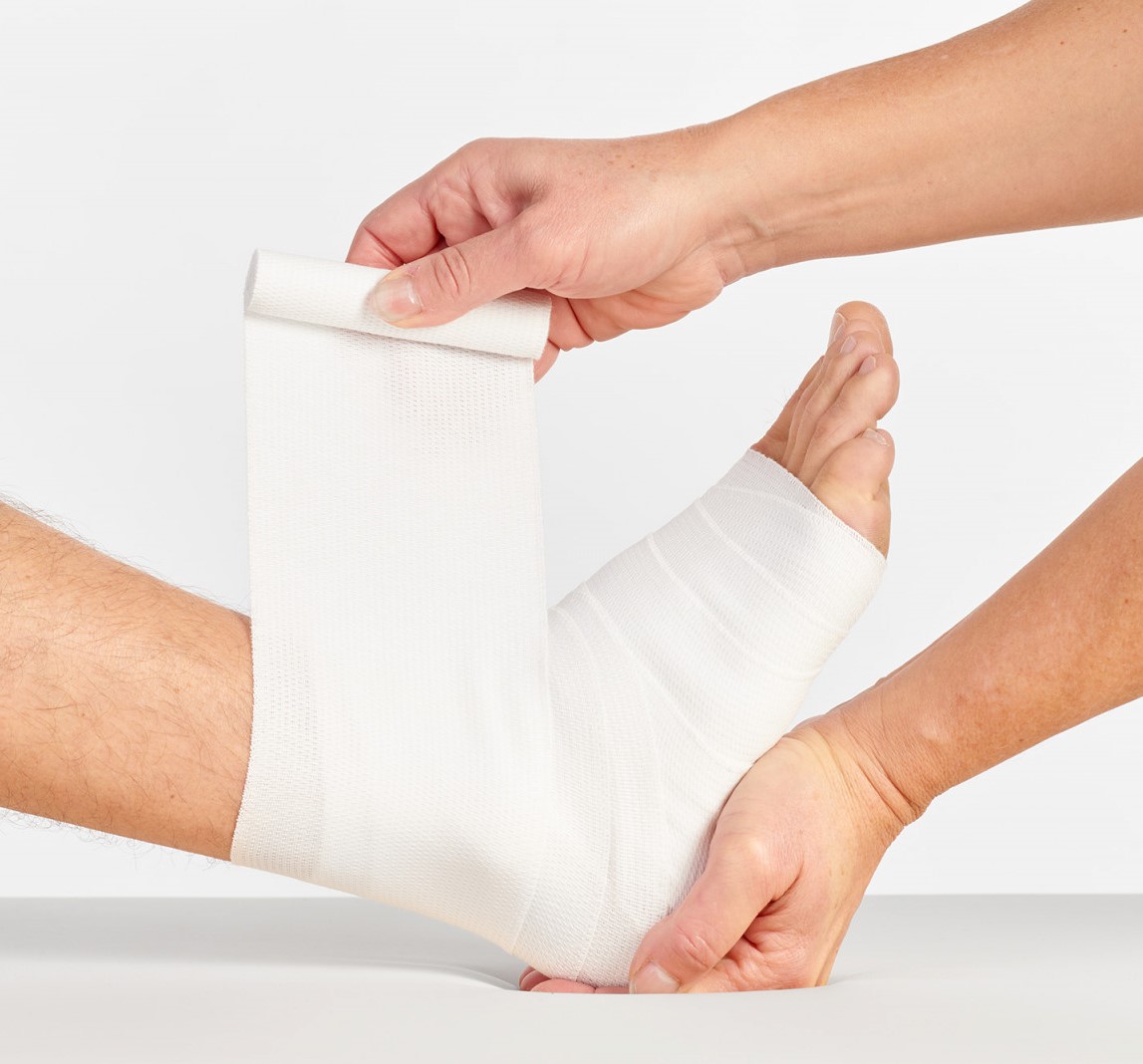 Elastische Idealbinde hautfarbe (10 Stück) 5 m x 10 cm